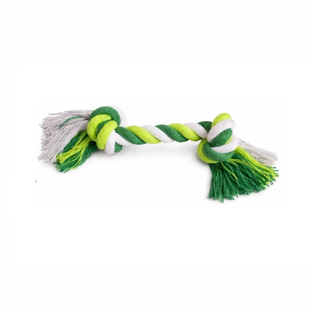 Juguete Cuerda De Soga De Nylon Resistente Para Perro Color Verde