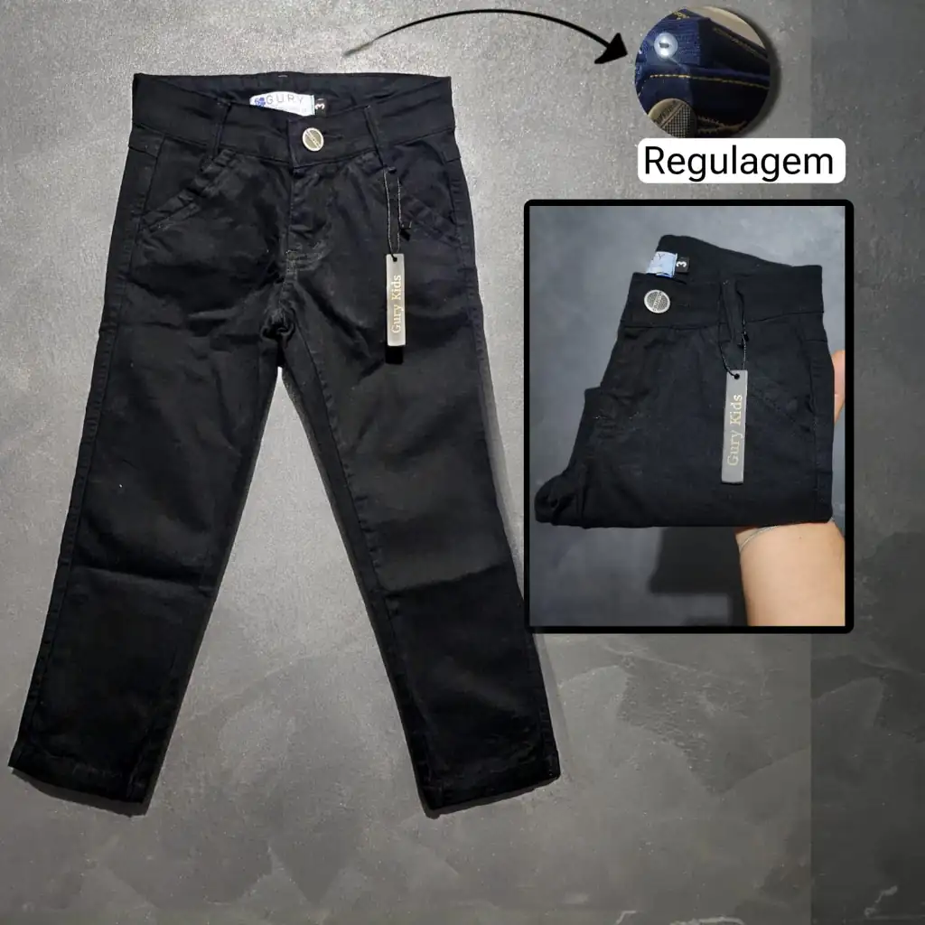 Calça Jeans Infantil Masculina  4