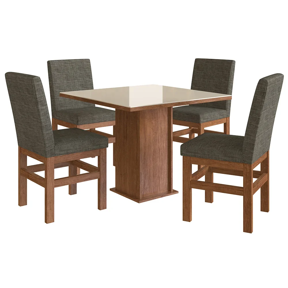 Juego Comedor 4 Puestos Elegance  3