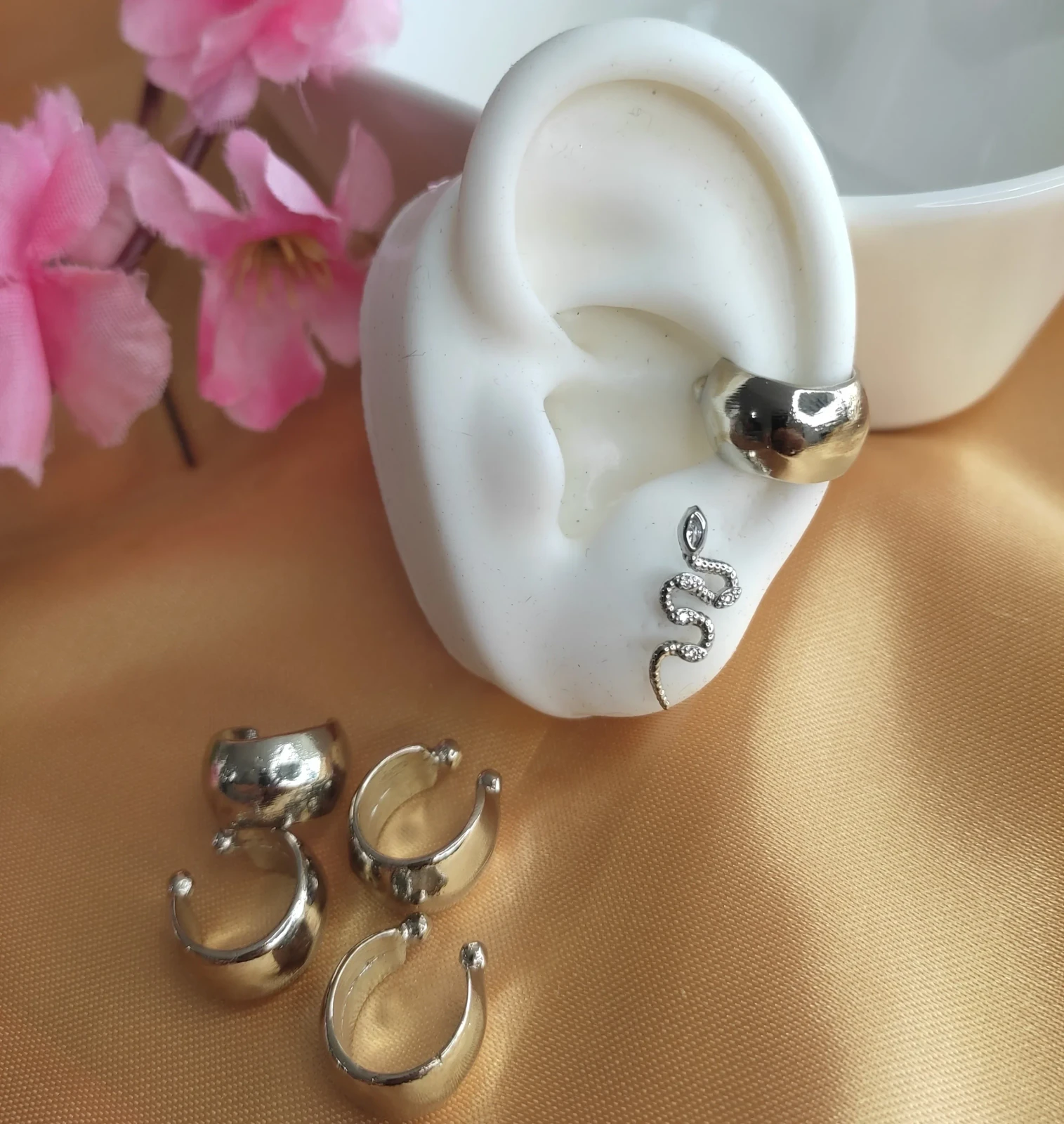 EARCUFF CLASSIC SILVER 3