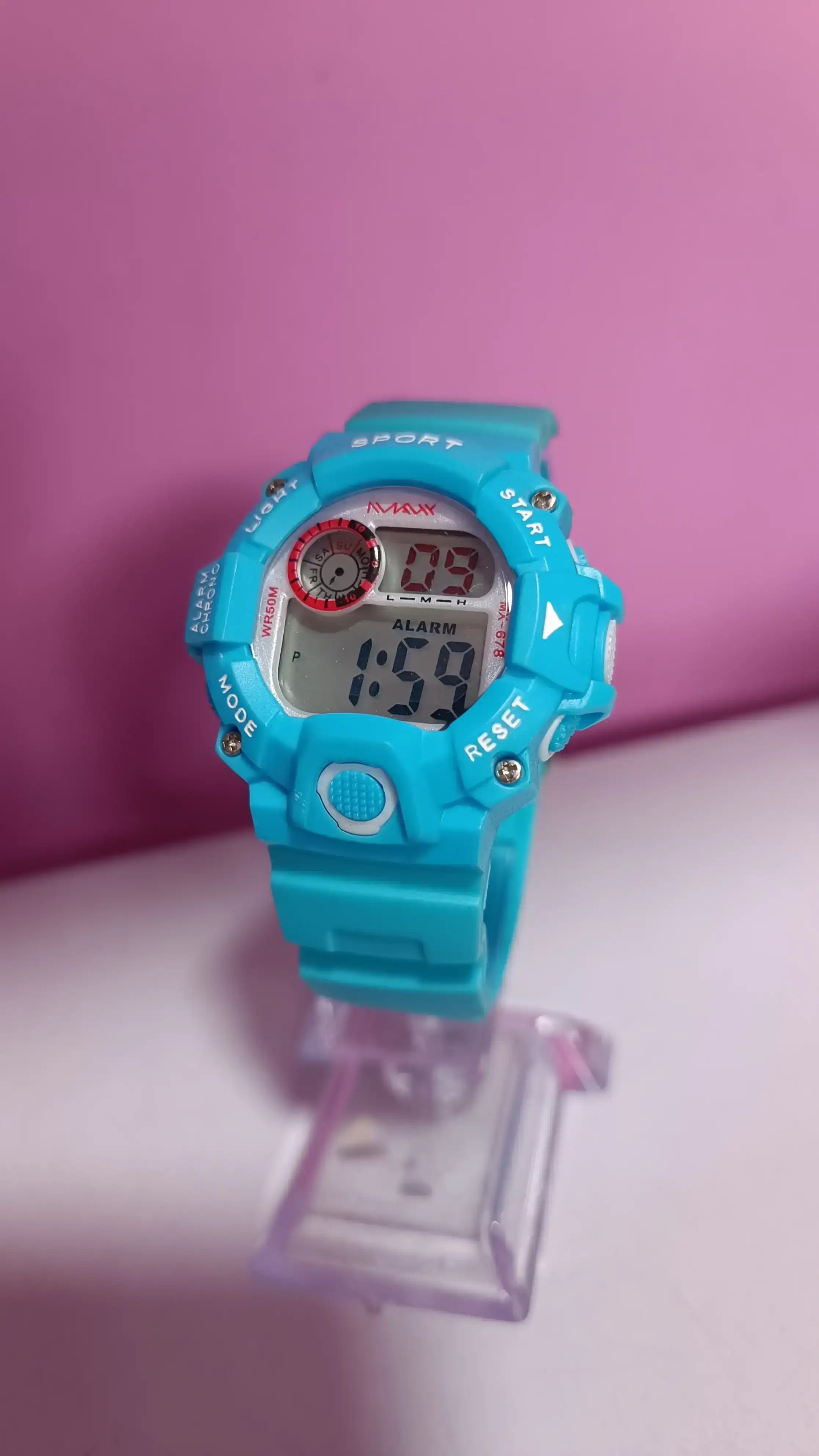RELOJ DAMA DIGITAL DEPORTIVO  3