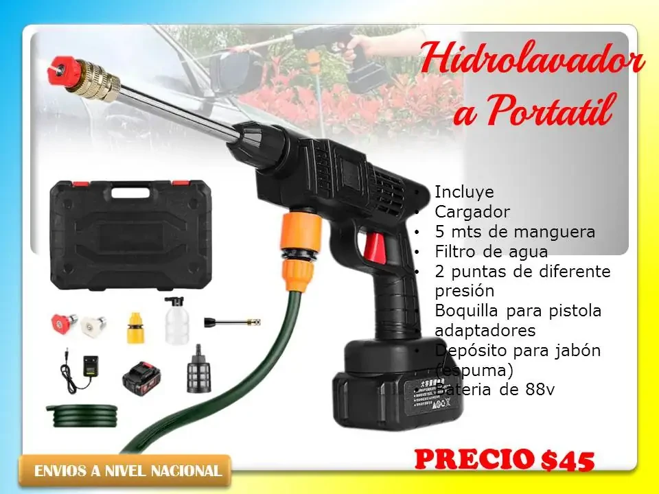 Hidrolavadora para carro 3