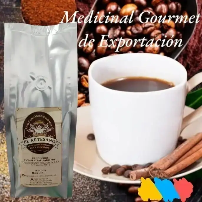 Cafe medicinal gourmet exportación 