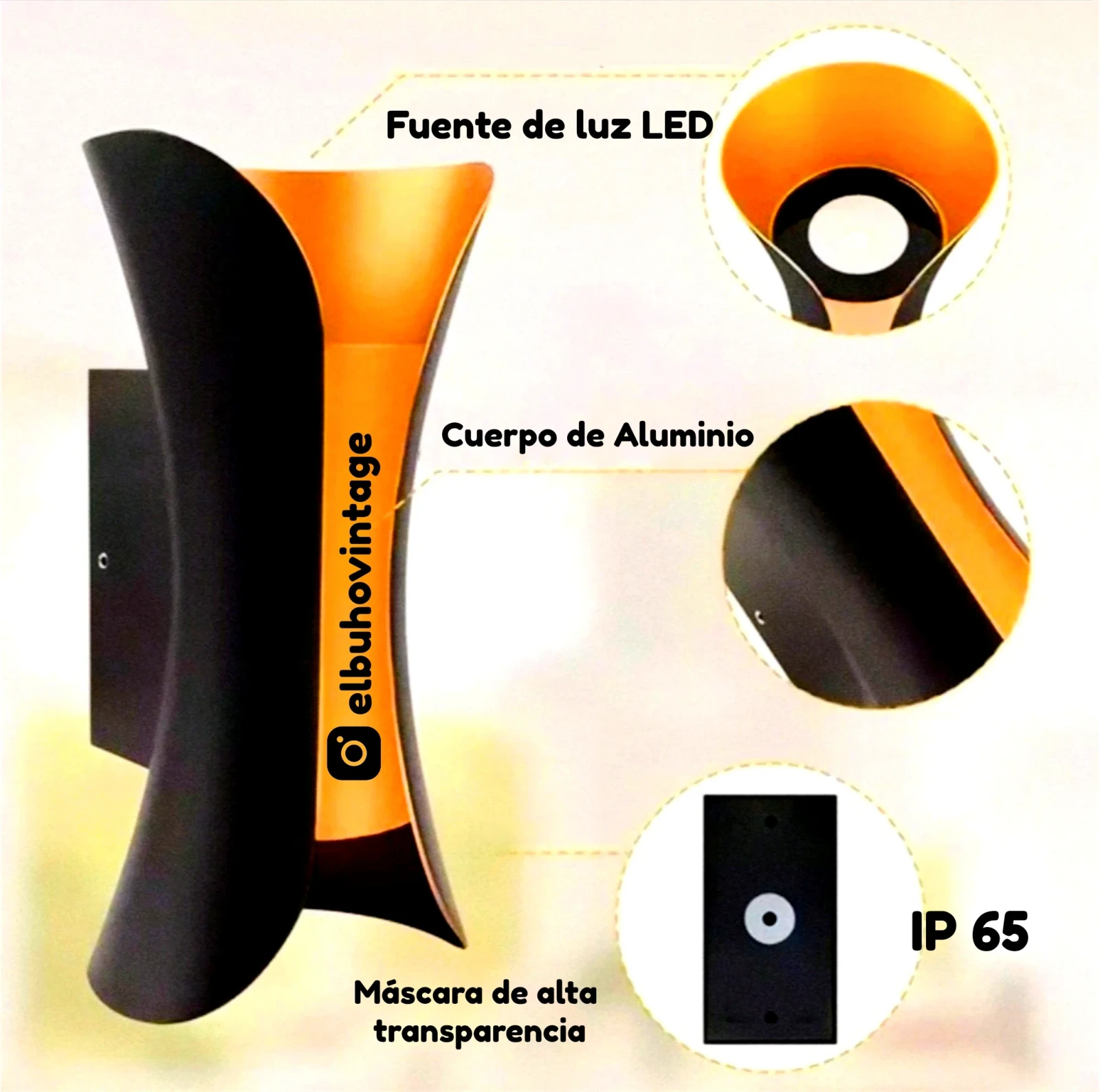 Aplique Led Doble 6w y 10w  4