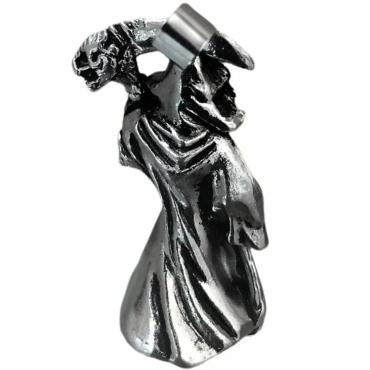 Dije Santa Muerte - Simbolismo y Misticismo - Acero Inoxidable  2