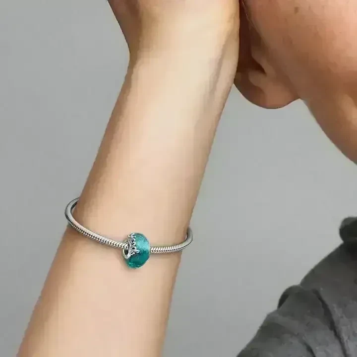 Charm Amistad Murano Facetado 2