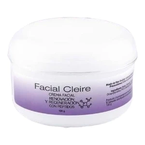 CREMA FACIAL CLEIRE RENOVACION Y REGENERACION CON PEPTIDOS 120G