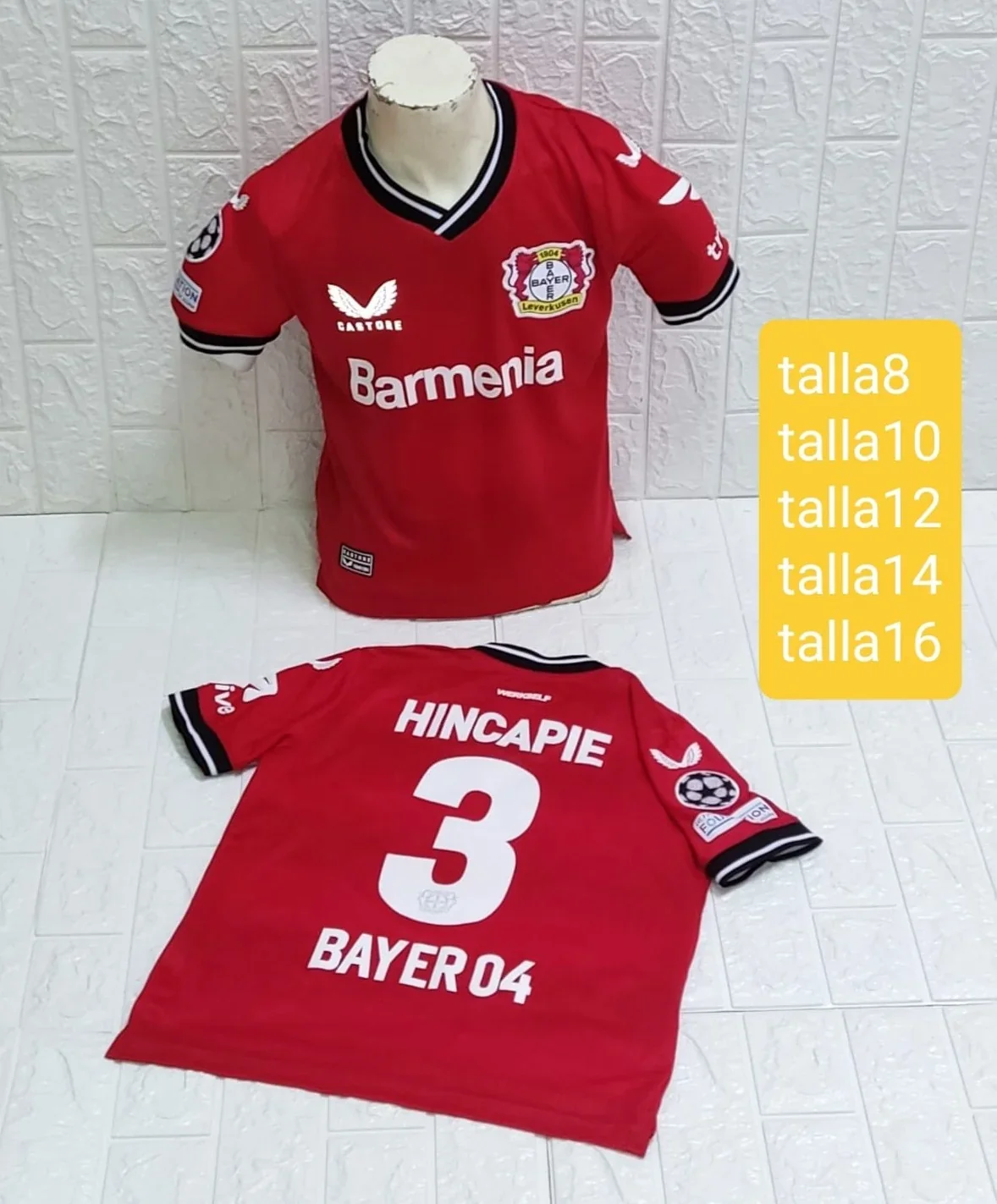 BAYERN LEVERKUSEN NIÑOS 