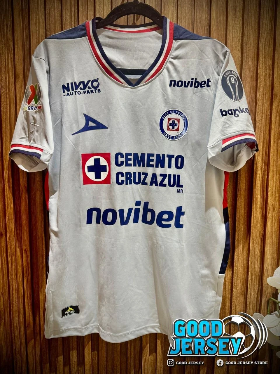 Jersey Cruz Azul Visita