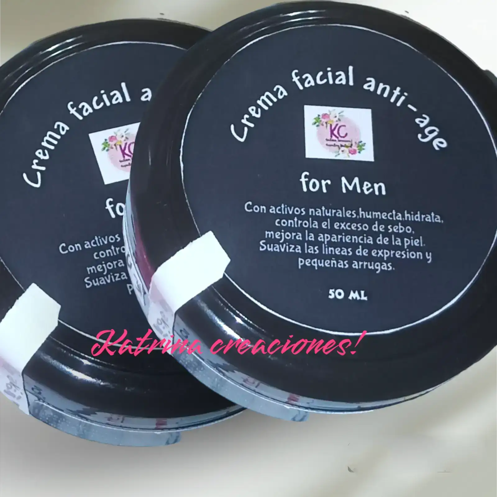 Crema facial antiage para hombres.Uso diario.