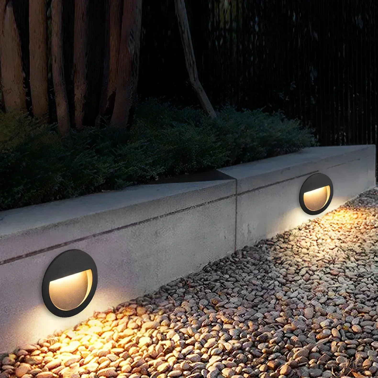 LUMINARIA LED GRADA/PARED BRIO 3W IP65 LUZ CALIDA 3000K 3