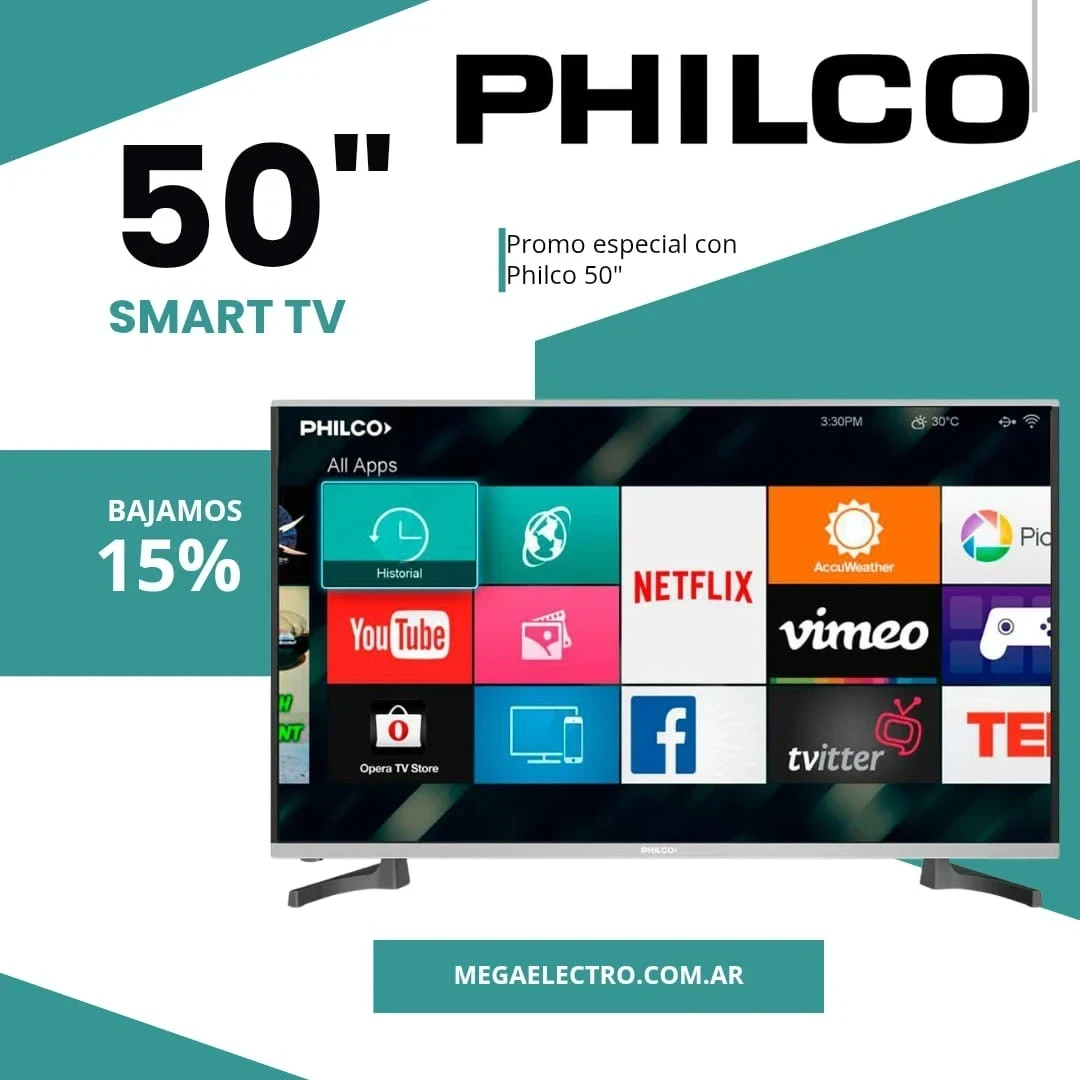 Smart Tv Philco 50 4k Uhd Vidaa Hdr Miracast 