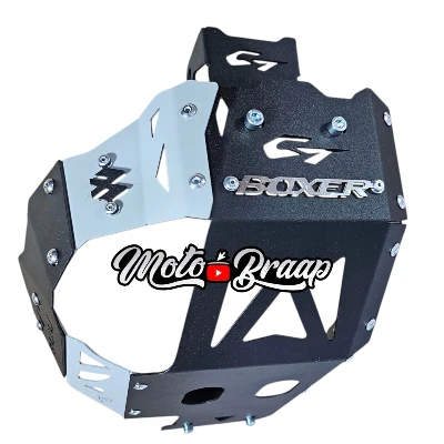 Boxer ct 100 Pechera acero gris con negro ML