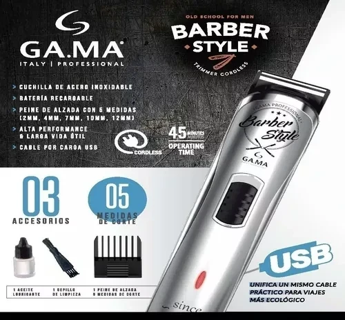 GA.MA Cortabarba GA.MA GT527 Barber Style 3