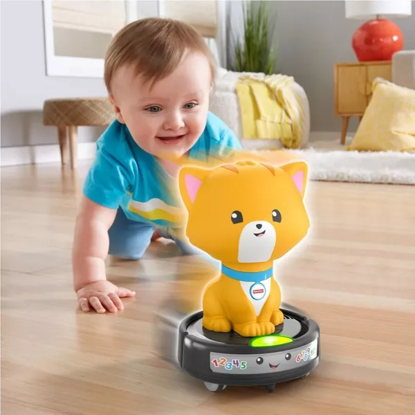 Gatito y aspiradora electrónico Fisher Price  3