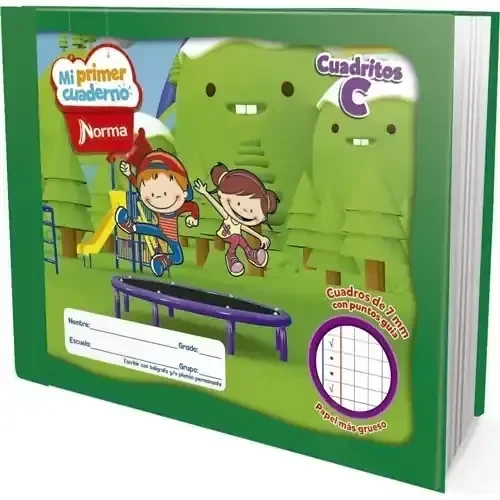 Cuaderno,mi primer cuaderno ,cuadrito c 72 h 3