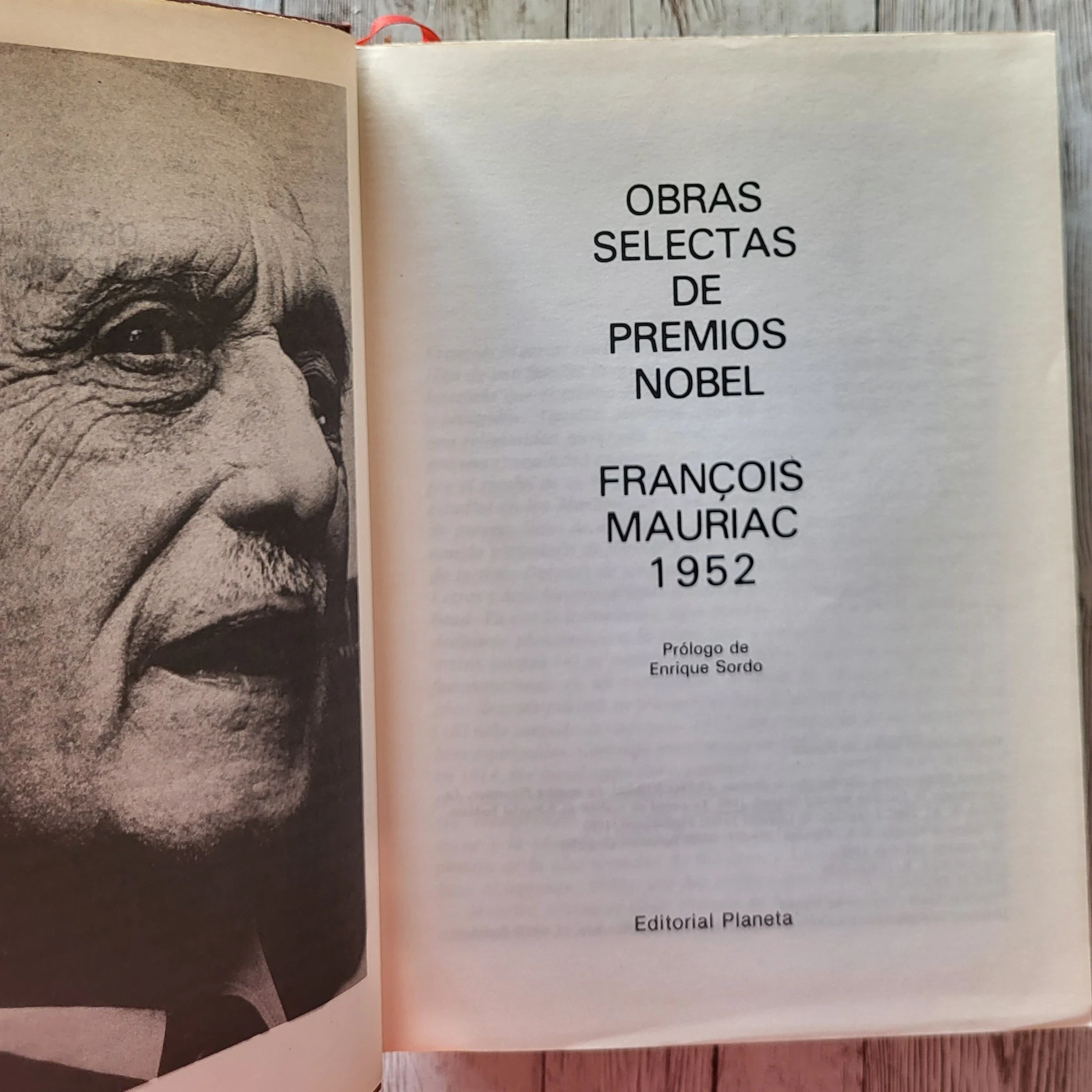 Obras selectas de premios Nobel / François Mauriac/ Clásicos  4