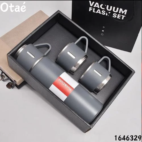 Termo Con Taza Para Cafe Acero 4