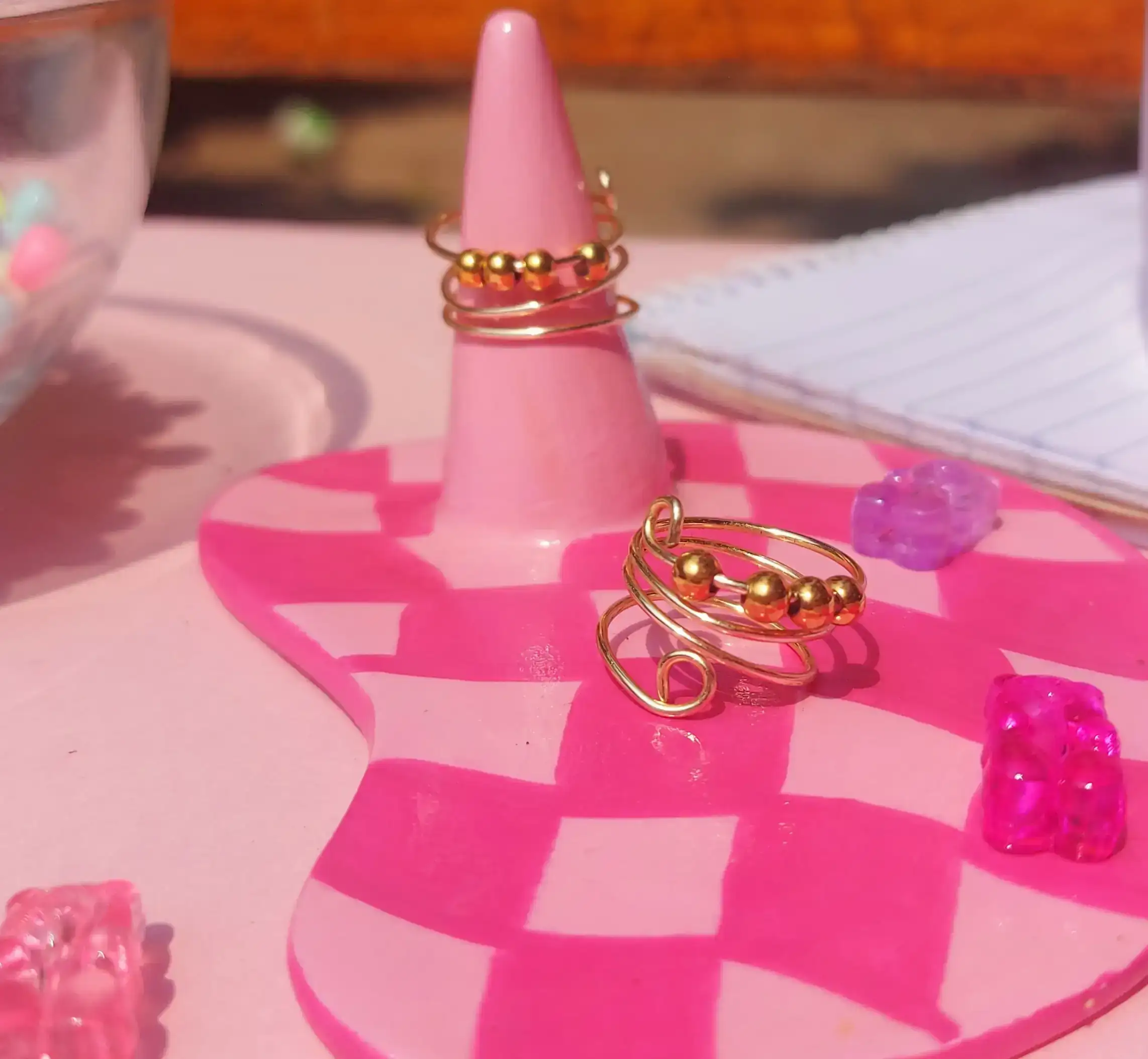 Anillo anti ansiedad 4 chibolitas