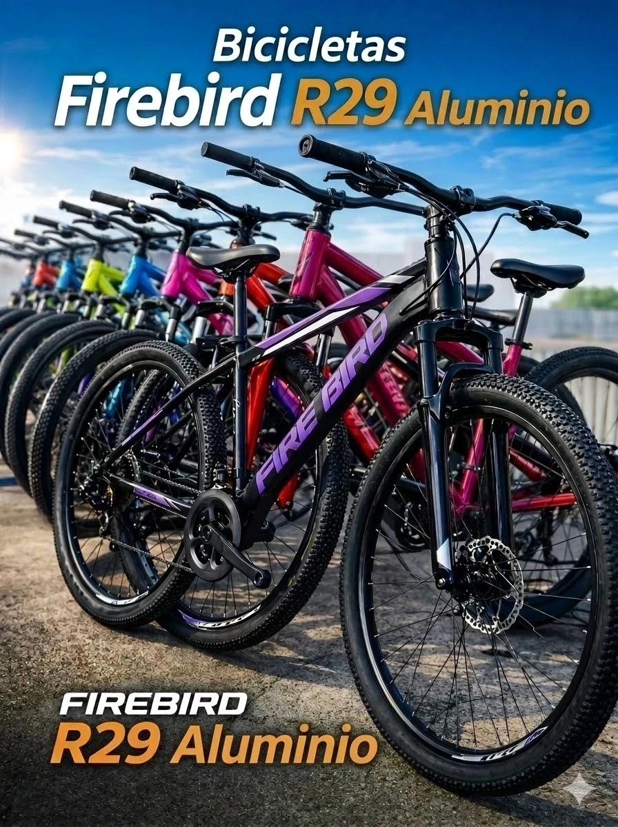 BICICLETA FIREBIRD RODADO 29, 21 VELOCIDADES ALUMINIO