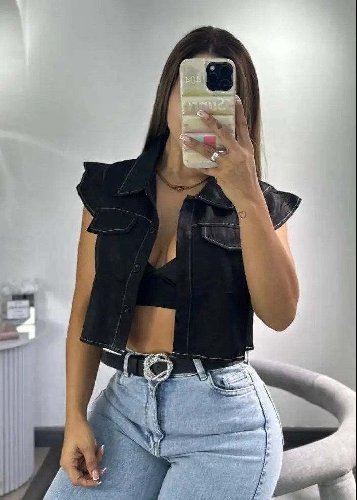 😍🥰Hermosa Camisa 👚 tipo chaqueta 😍🛍️ 3