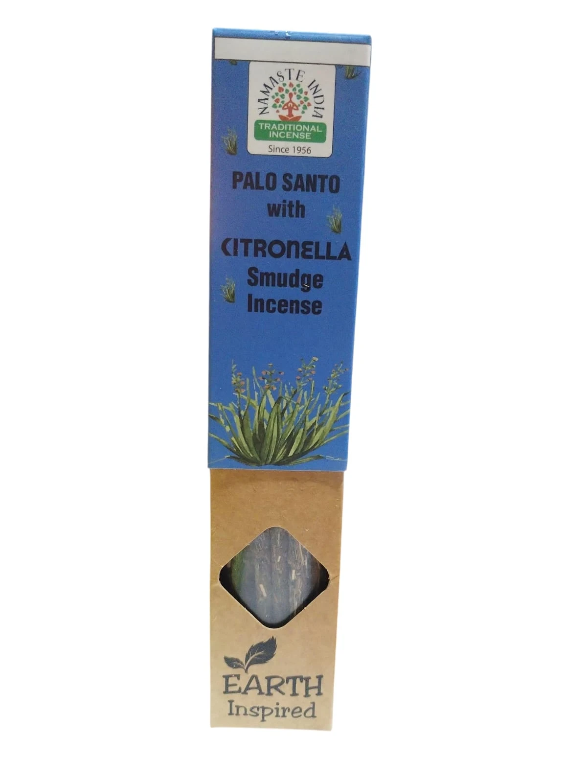 Incienso Organico Palo Santo Y Citronella Namaste India