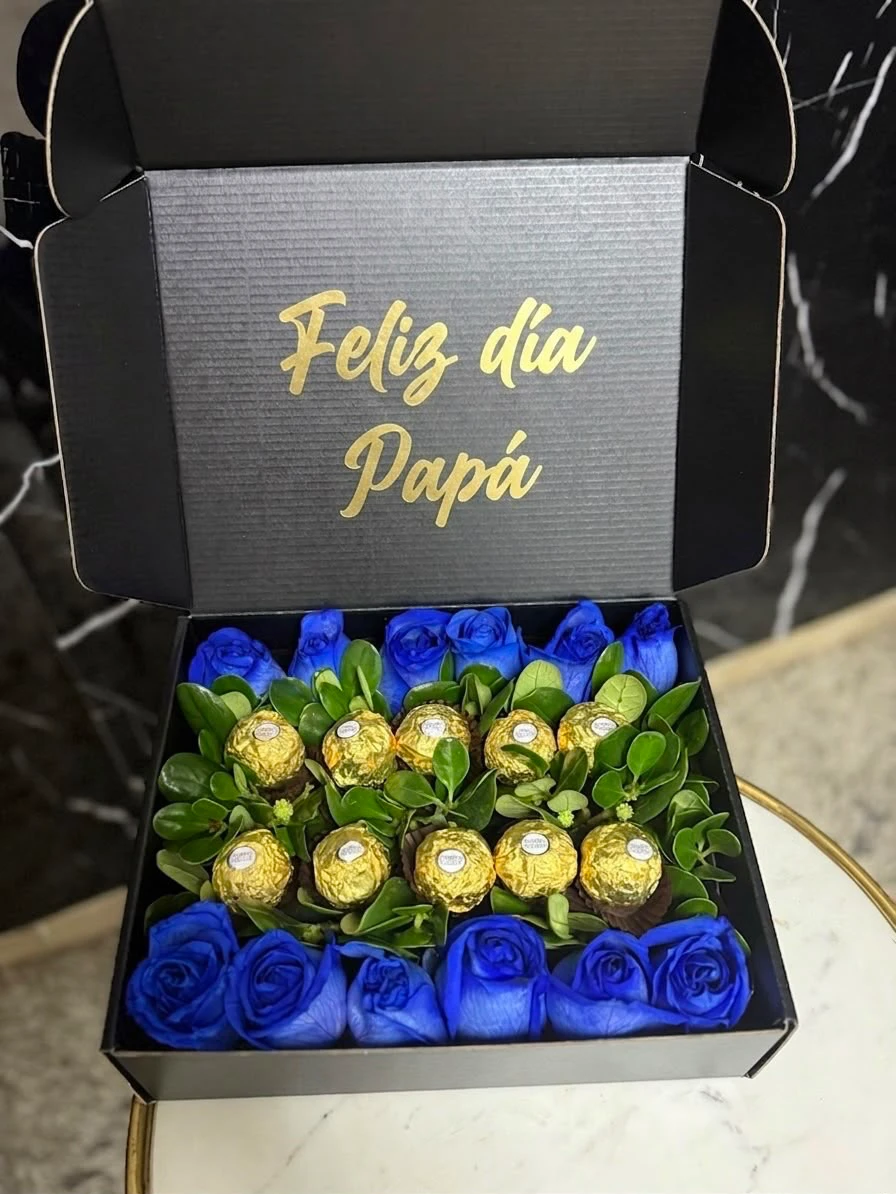 Caja de carton pre fabricada 