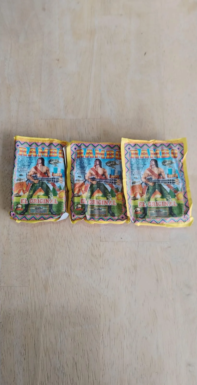 Paquete de cuetes