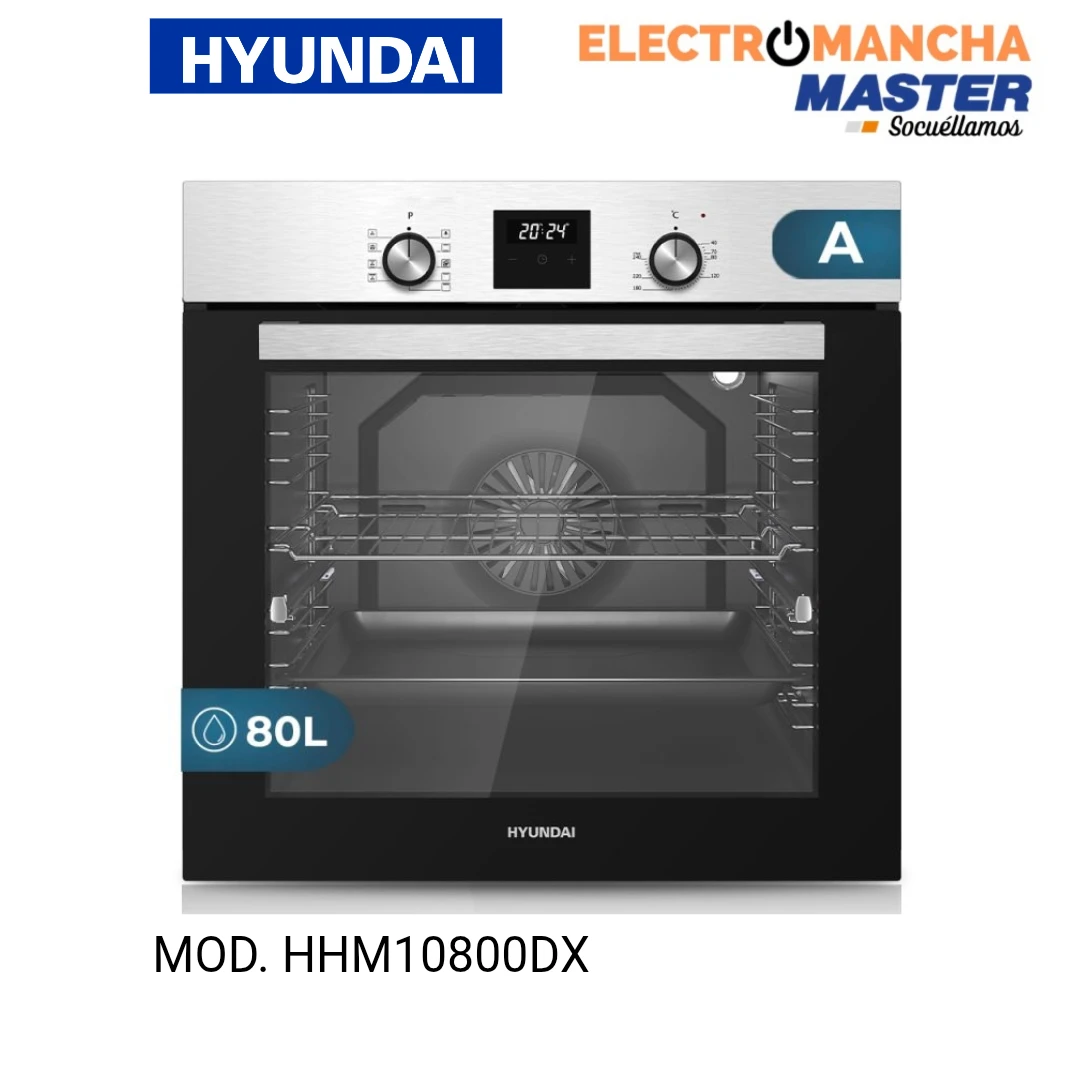HORNO HIUNDAY MULTIFUNCION 80 LITROS CLASE A