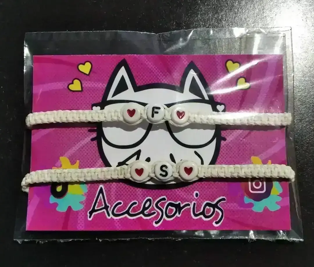 Pulseras personalizadas x2