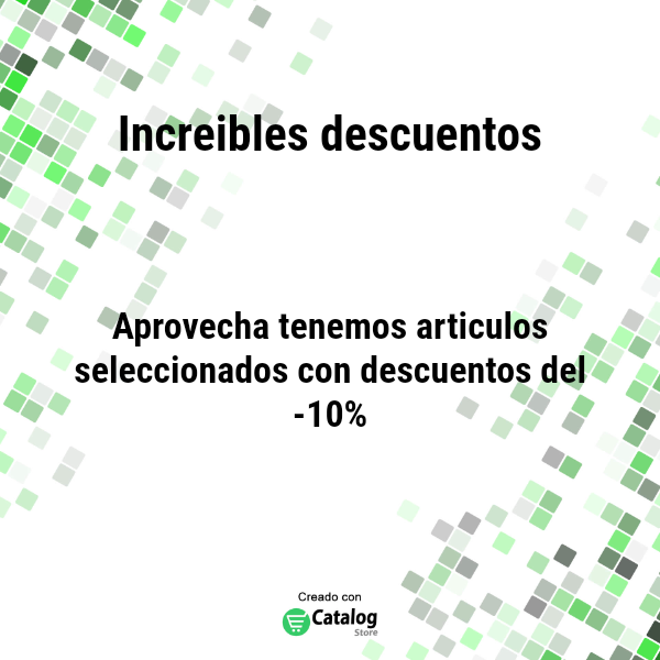 Increibles descuentos 