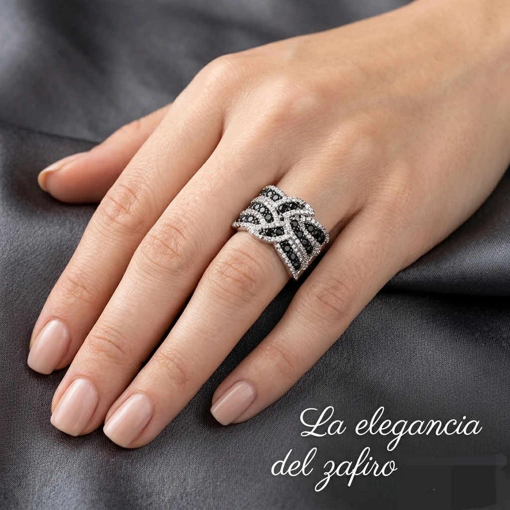 Anillo Zafiro 
