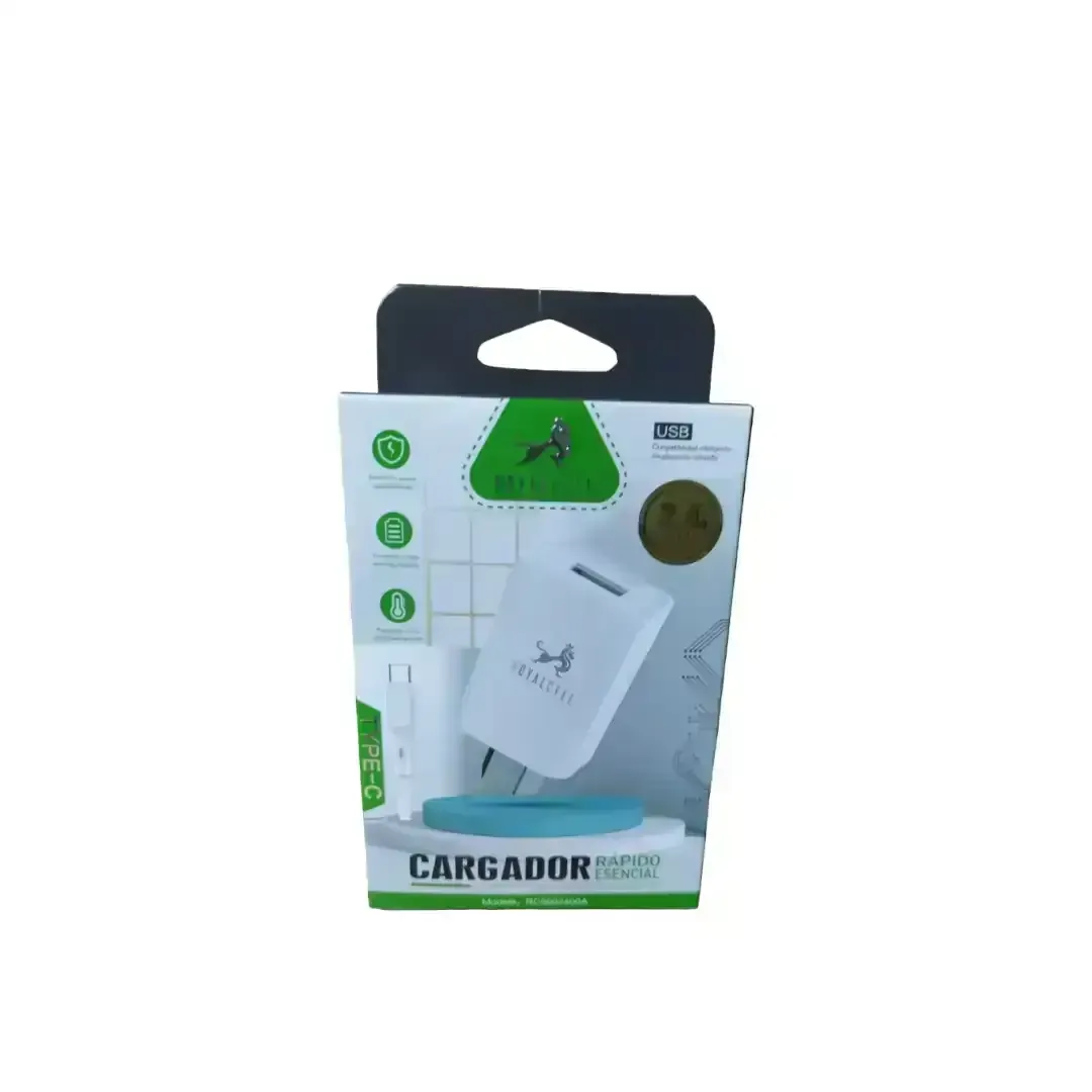 CARGADOR ROYALCELL 2.4 A TIPO C