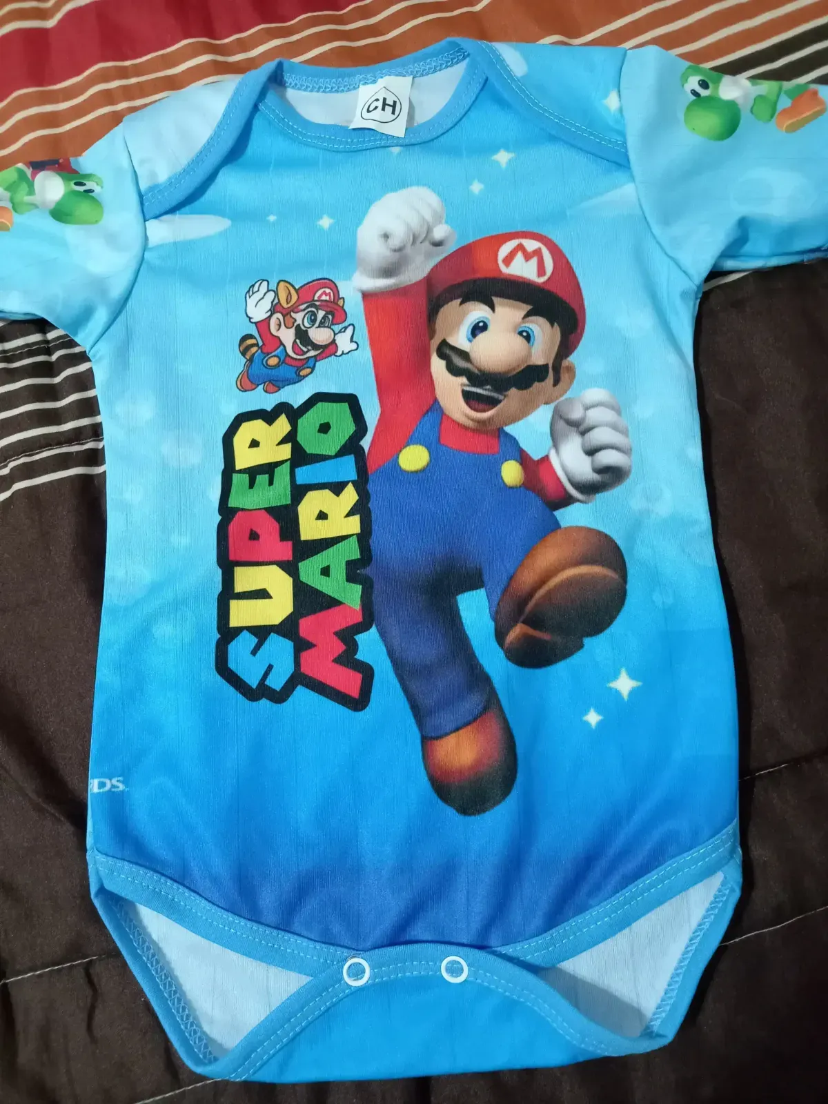 Pañalero sublimado Mario Unitalla 6-12 m