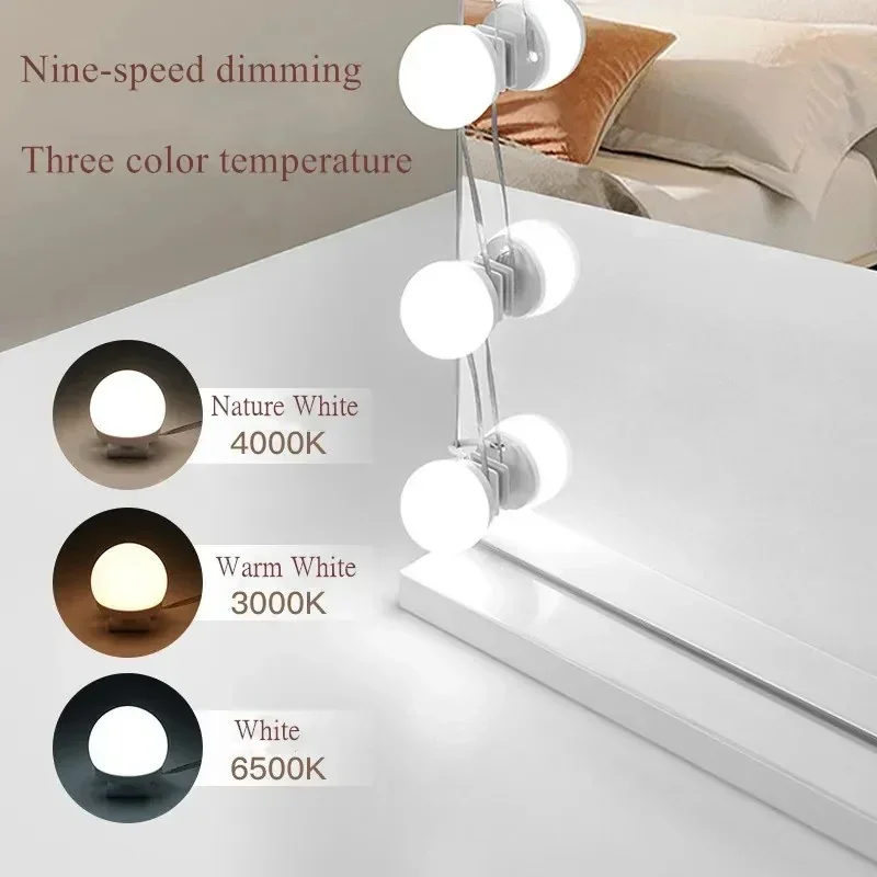 BOMBILLAS LED PARA ESPEJOS DE MAQUILLAJES 4