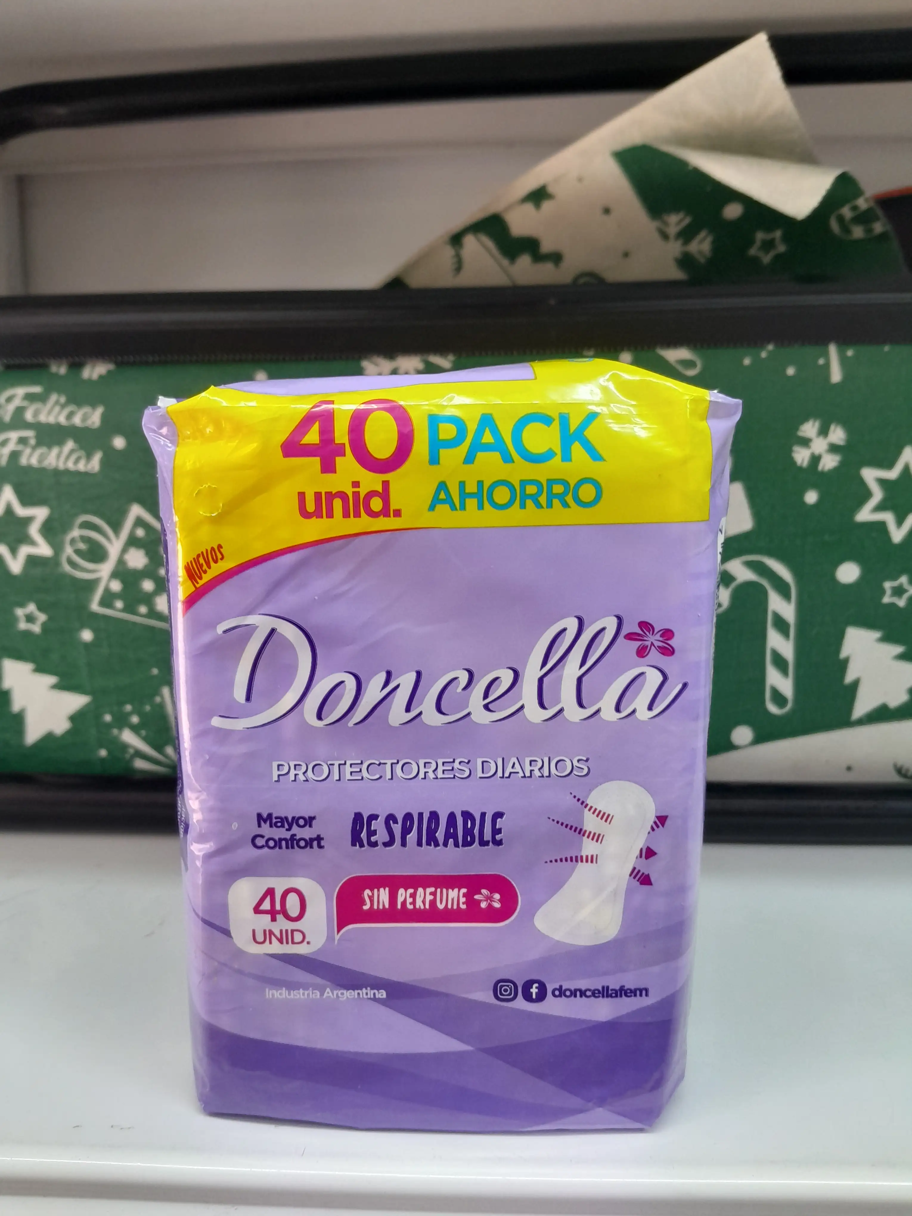 Protectores Diarios x 40u.