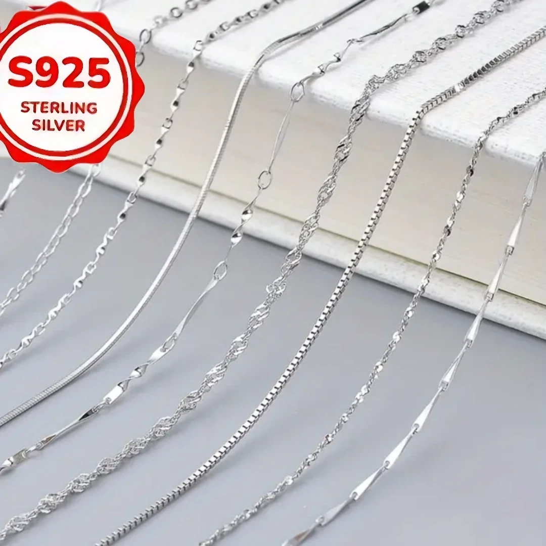 CADENAS DE PLATA VARIOS MODELOS 