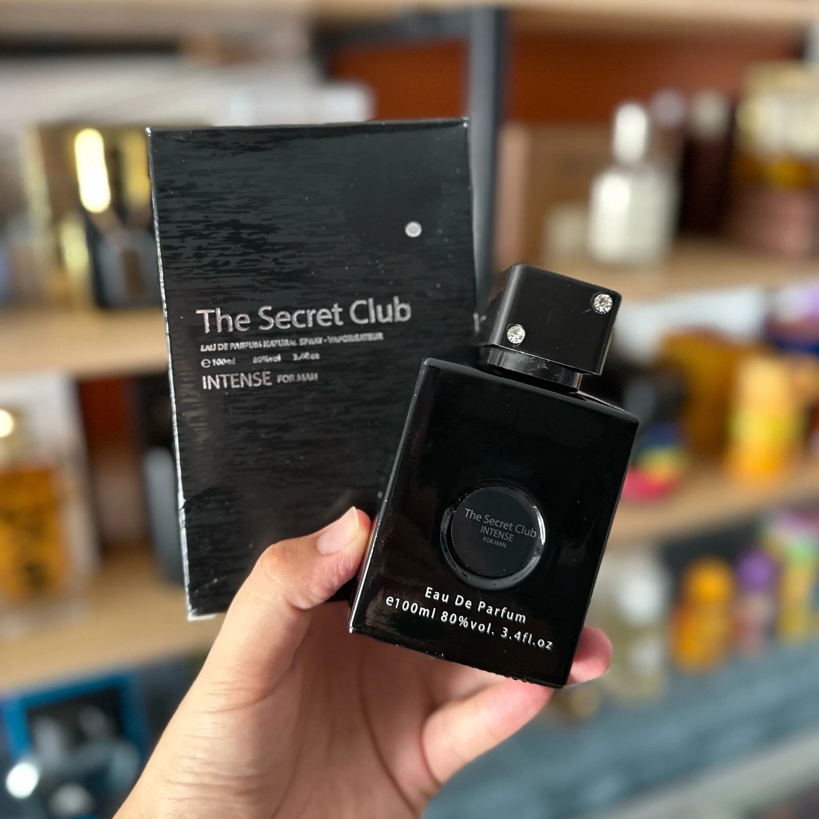 Nacional - The Secret Club Intense For Man - Hombre 