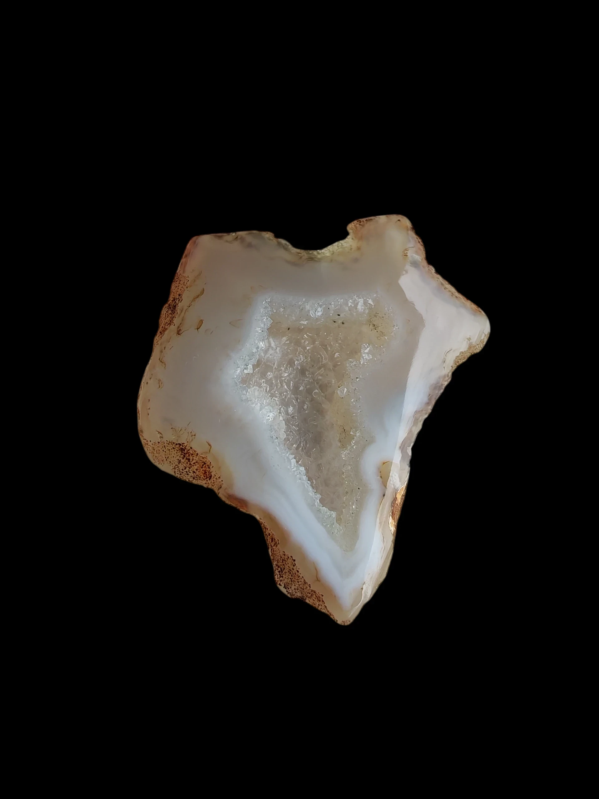 Rodaja de Ágata Drusa Natural Genuina 5