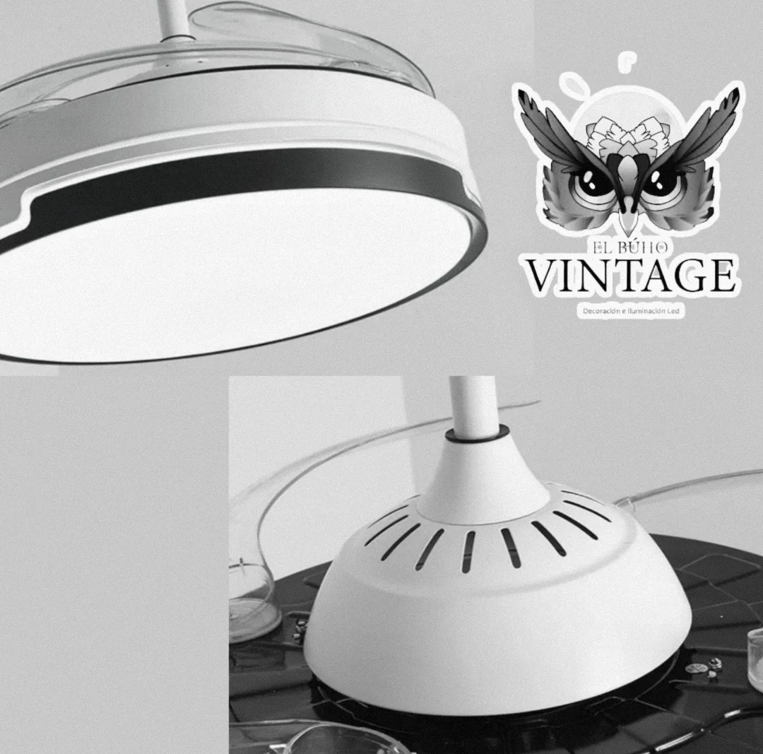 Lámpara Ventilador 03 tonos de luces  6
