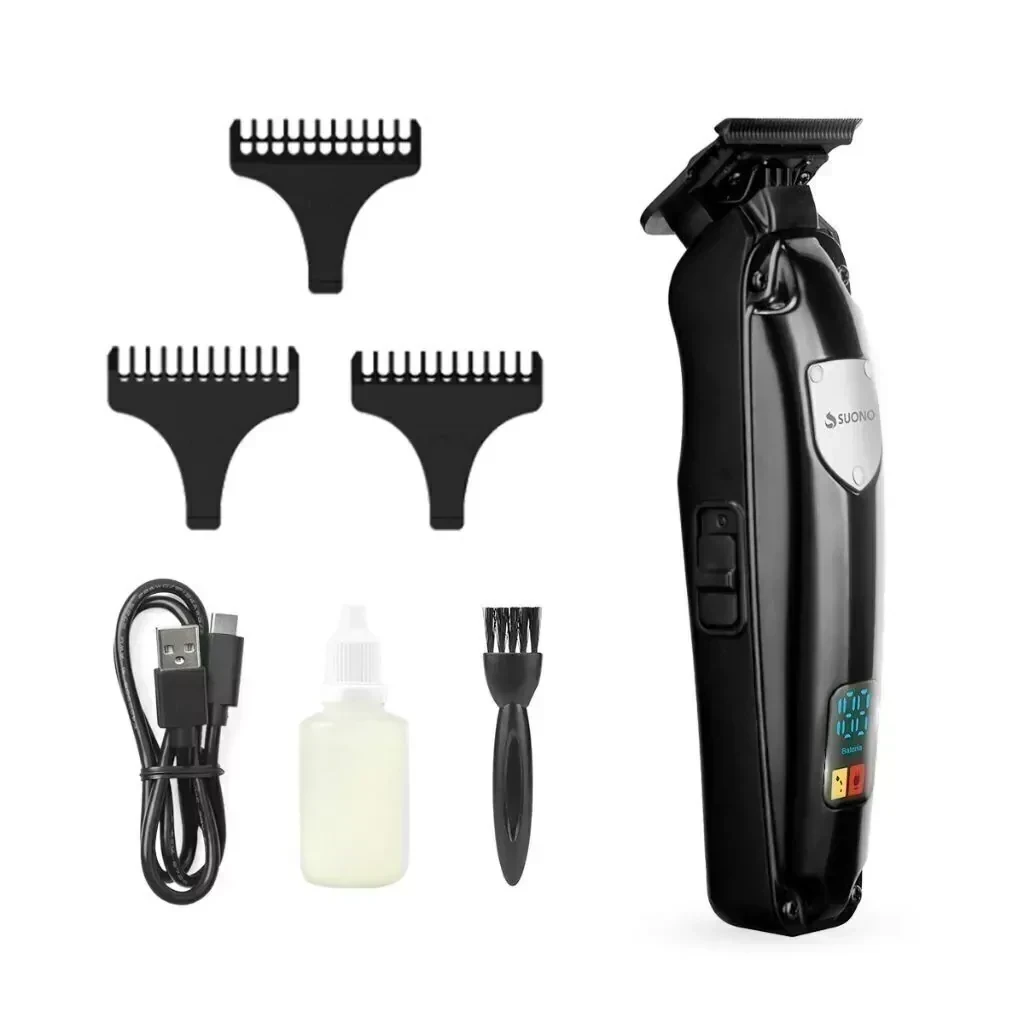 CORTA BARBA SUONO HAIR TRIMMER CUCHILLAS CON PRESICIÓN  3