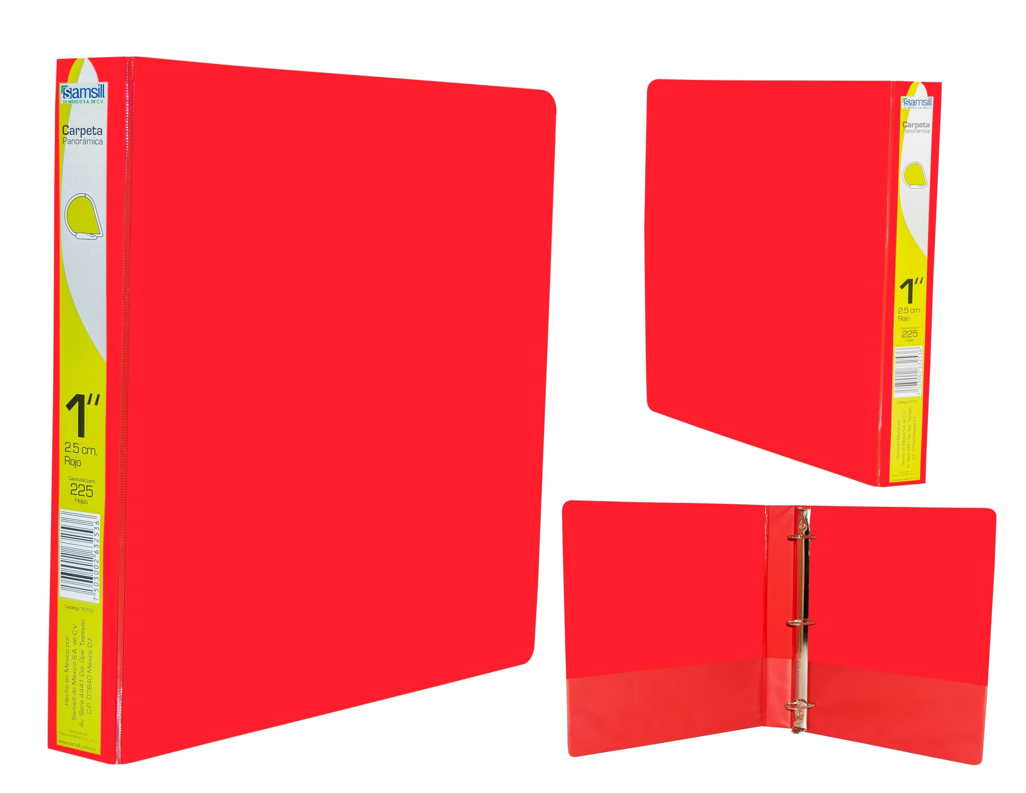Carpeta roja 1" panorámica 