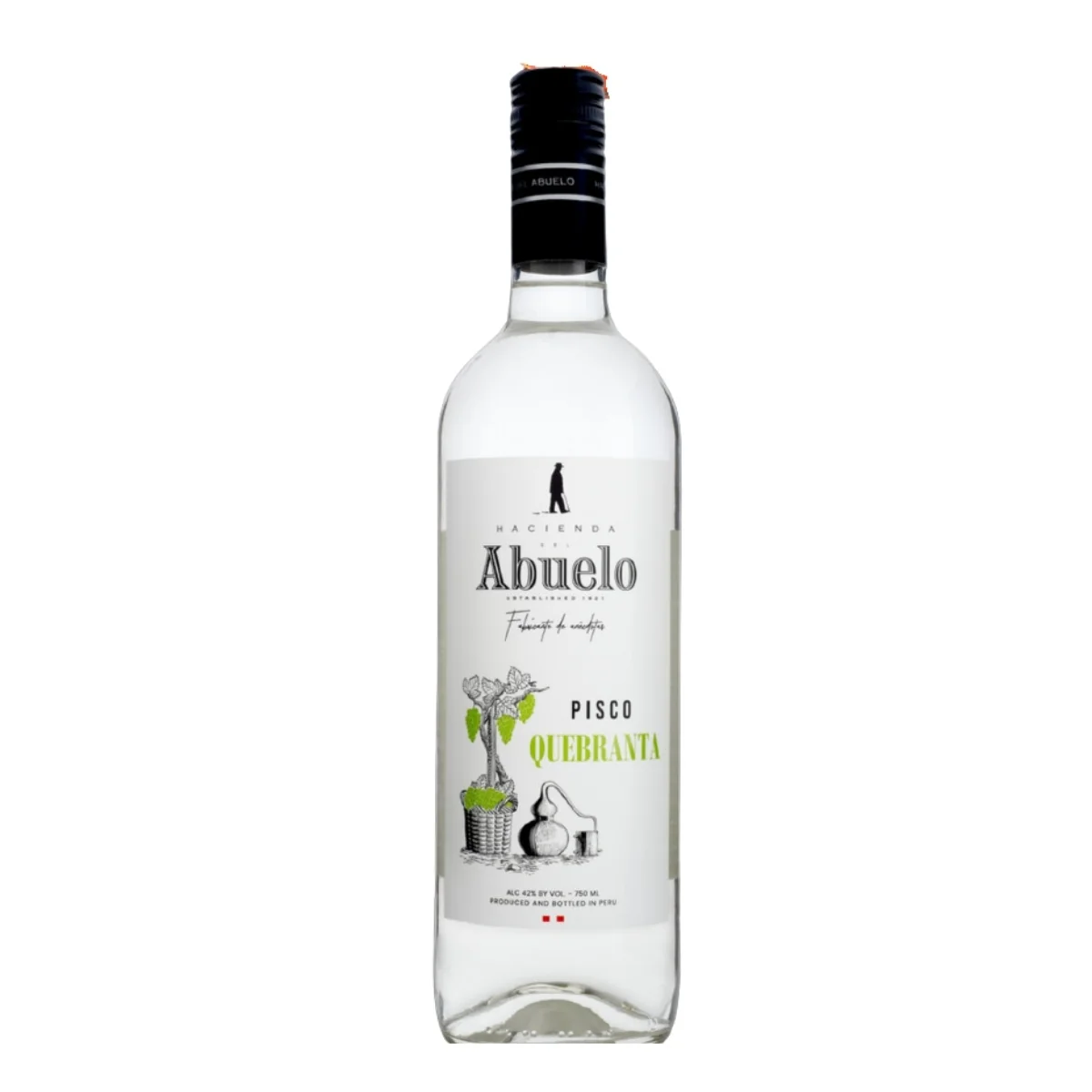 HDA PISCO QUEBRANTA 750 ML