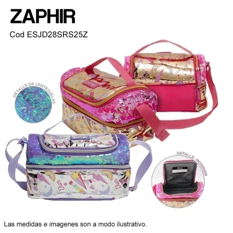 LUNCHERA ZAPHIR METALIZADA