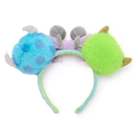 DIADEMA DE PELUCHE CON OREJAS DE MONSTERS 2
