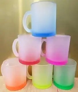 Taza de Cristal Esmerilada 2