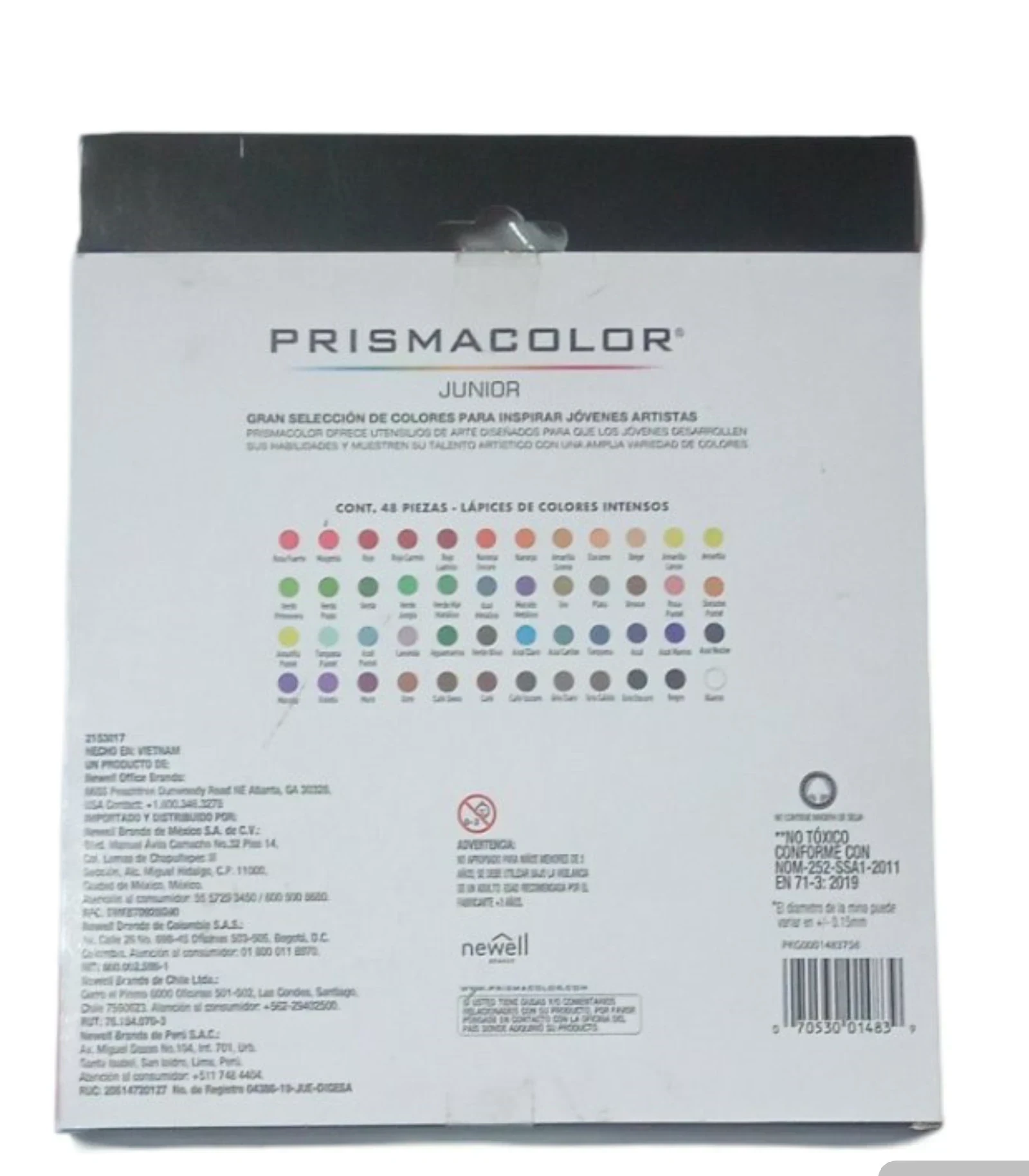 prismacolor 48 colores pzas junior  2