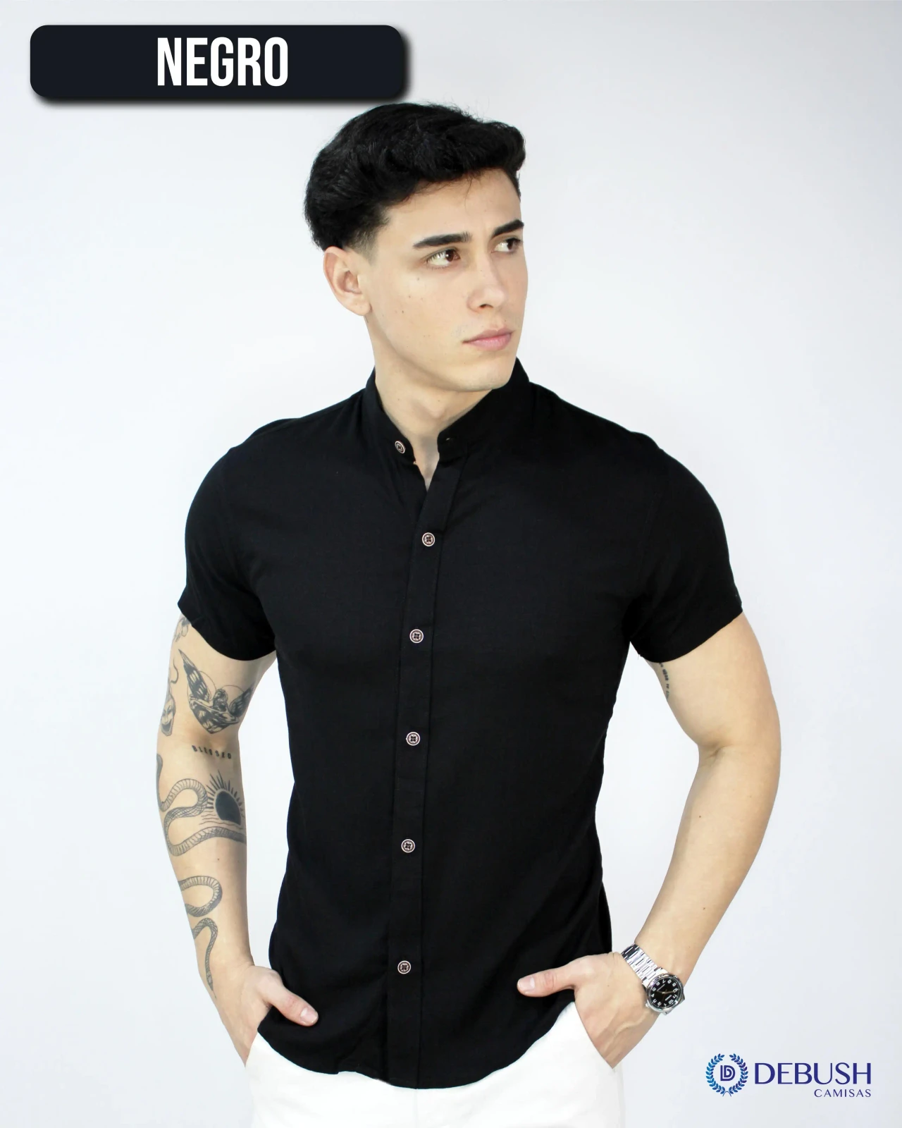 Camisa en Lino Italiano 
