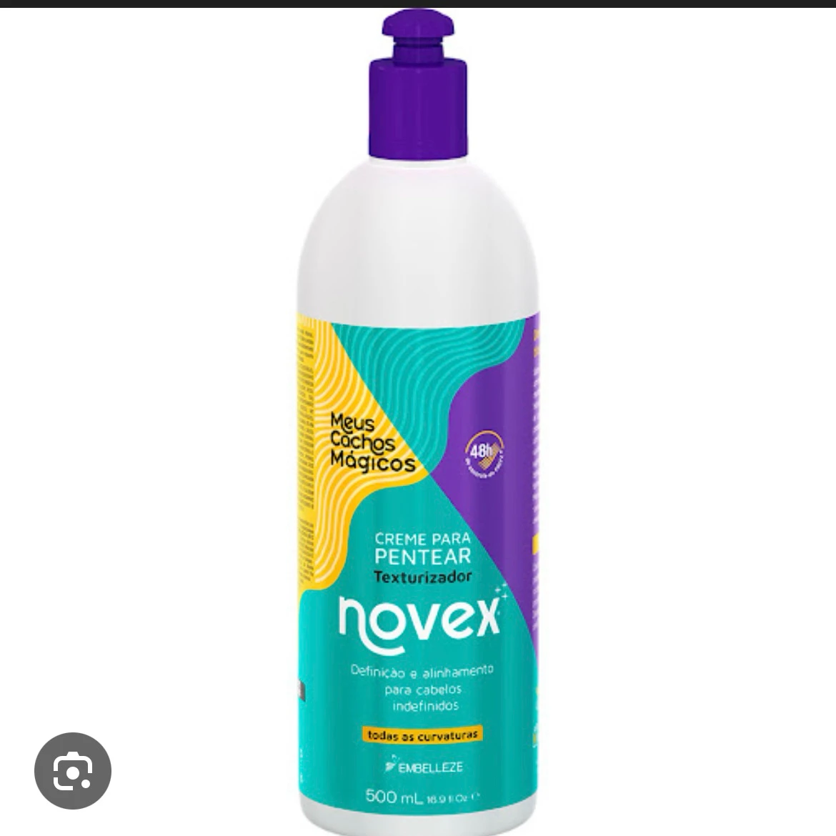 Crema de peinar meus cachos mágicos