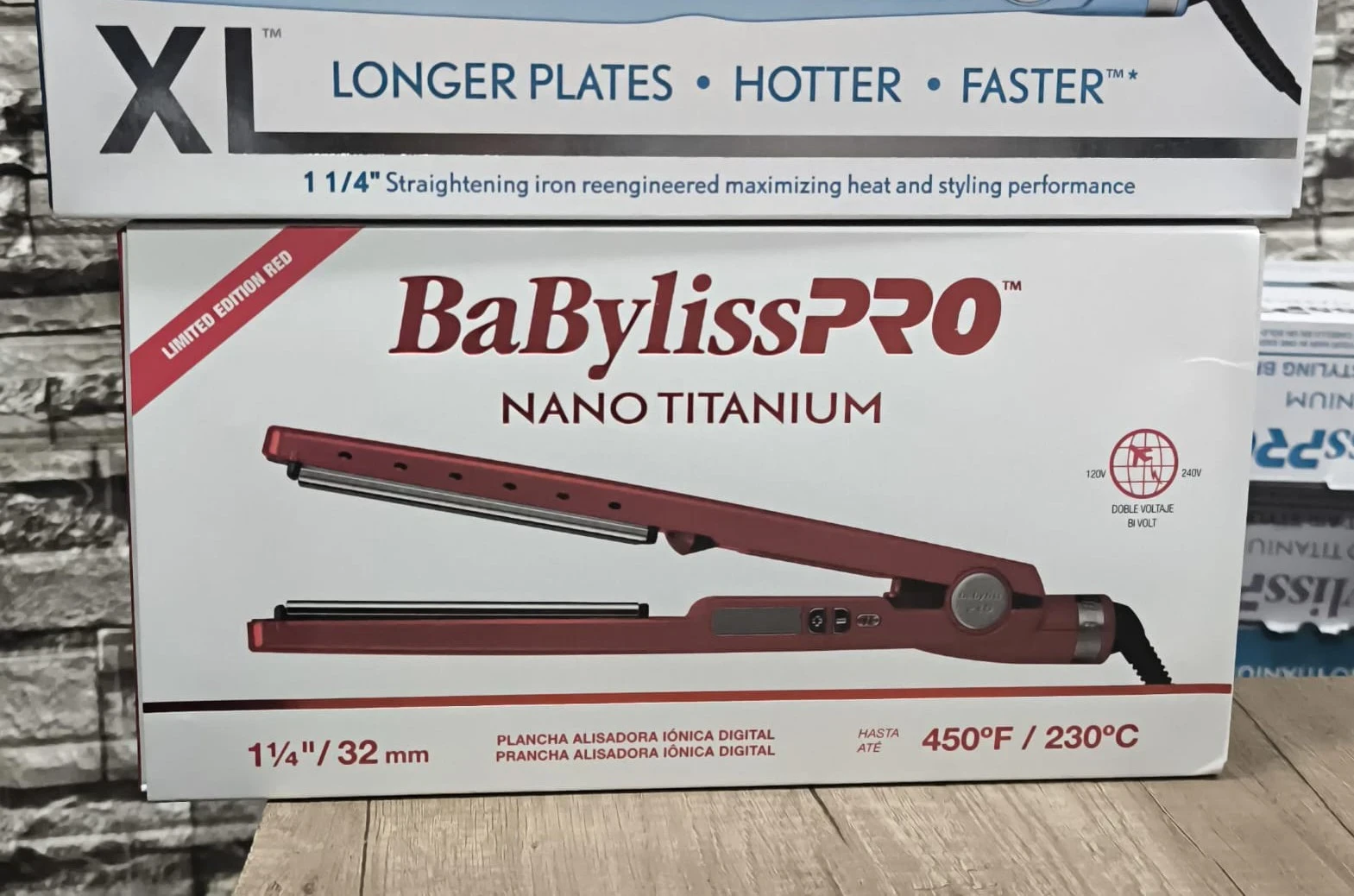 PLANCHITA BABYLISS PRO  NANO TITANIUM * PROFESIONAL